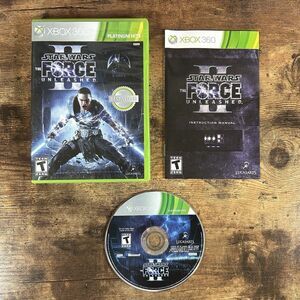 Star Wars The Force Unleashed 2 (Microsoft Xbox 360, 2010) [CIB] COMPLETE TESTED